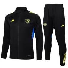 Manchester United Trainingsjacke + Hose 2025-26 - Schwarz Blau