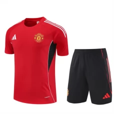 Manchester United Trainingstrikot + Shorts 2025-26 Rot
