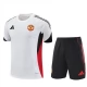 Manchester United Trainingstrikot + Shorts 2025-26 Weiß