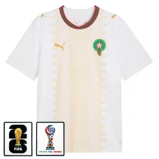 Marokko Auswärtstrikot WM 2026 mit Patch