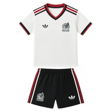 Mexiko Auswärts Trikot Set Kinder WM 2026