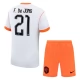 Niederlande F.De Jong 21 Auswärts Trikotsatz Kinder WM 2026