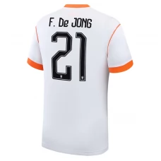 Niederlande F.De Jong 21 Auswärtstrikot WM 2026