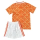 Niederlande Retro Heim Trikot Set Kinder 1998