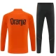 Niederlande Trainingsanzug 2026-27 - 1-4 Zip Orange