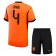 Niederlande Virgil 4 Heim Trikotsatz Kinder WM 2026