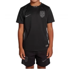 Norwegen Auswärts Trikot Set Kinder WM 2026