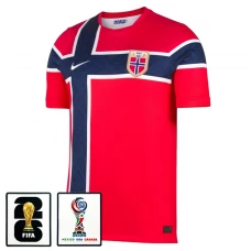Norwegen Heimtrikot WM 2026 mit Patch