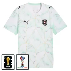 Österreich Auswärtstrikot WM 2026 mit Patch