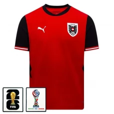 Österreich Heimtrikot WM 2026 mit Patch