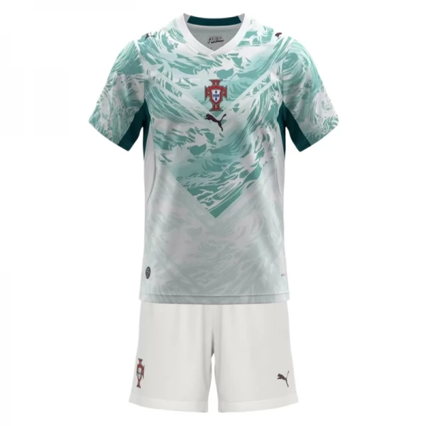 Portugal Auswärts Trikot Set Kinder WM 2026 Portugal Auswärts Trikot Set Kinder WM 2026