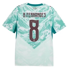 Portugal B.Fernandes 8 Auswärtstrikot WM 2026