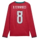 Portugal B.Fernandes 8 Heimtrikot WM 2026 Langarm