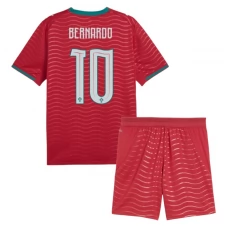Portugal Bernardo 10 Heim Trikot Set Kinder WM 2026