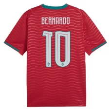 Portugal Bernardo 10 Heimtrikot WM 2026