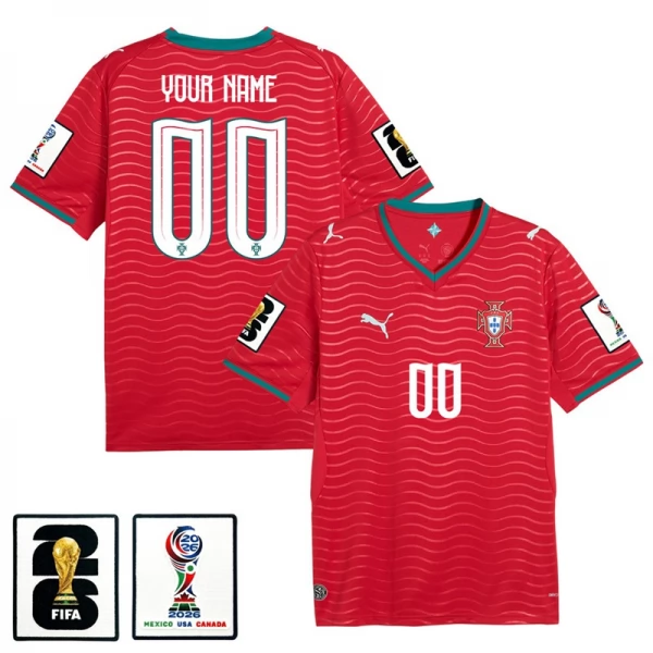 Portugal Heimtrikot WM 2026 mit Patch Portugal Heimtrikot WM 2026 mit Patch