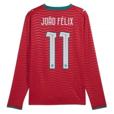 Portugal João Félix 11 Heimtrikot WM 2026 Langarm