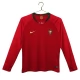Portugal Retro Heimtrikot 2018 Langarm