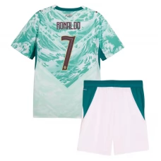 Portugal Ronaldo 7 Auswärts Trikot Set Kinder WM 2026