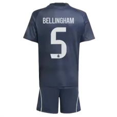 Real Madrid Bellingham 5 Auswärts Trikot Set Kinder 2025-26 Real Madrid Bellingham 5 Auswärts Trikot Set Kinder 2025-26