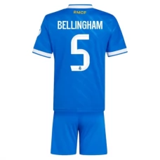 Real Madrid Bellingham 5 Ausweich Trikot Set Kinder 2025-26 Real Madrid Bellingham 5 Ausweich Trikot Set Kinder 2025-26