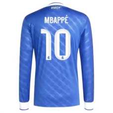 Real Madrid Mbappé 10 Ausweichtrikot 2025-26 Langarm