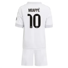 Real Madrid Mbappé 10 Heim Trikotsatz Kinder 2025-26