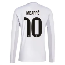 Real Madrid Mbappé 10 Heimtrikot 2025-26 Langarm