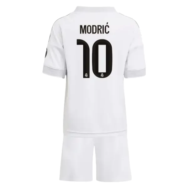 Real Madrid Modrić 10 Heim Trikot Set Kinder 2025-26 Real Madrid Modrić 10 Heim Trikot Set Kinder 2025-26