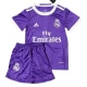 Real Madrid Retro Auswärts Trikotsatz Kinder 2016-17
