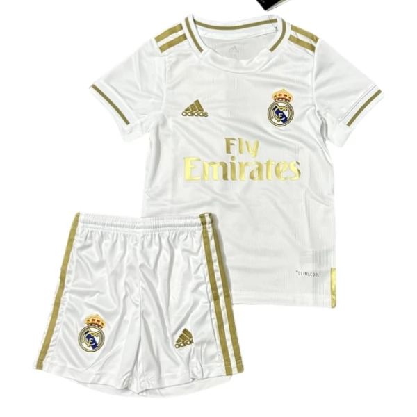 Real Madrid Retro Heim Trikot Set Kinder 2019-20 Real Madrid Retro Heim Trikot Set Kinder 2019-20