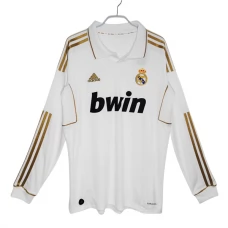 Real Madrid Retro Heimtrikot 2011-12 Langarm Real Madrid Retro Heimtrikot 2011-12 Langarm