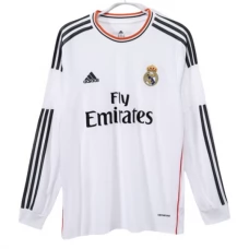 Real Madrid Retro Heimtrikot 2013-14 Langarm Real Madrid Retro Heimtrikot 2013-14 Langarm