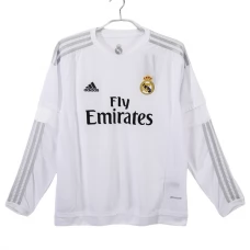 Real Madrid Retro Heimtrikot 2015-16 Langarm Real Madrid Retro Heimtrikot 2015-16 Langarm