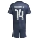 Real Madrid Tchouameni 14 Auswärts Trikot Set Kinder 2025-26 Real Madrid Tchouameni 14 Auswärts Trikot Set Kinder 2025-26