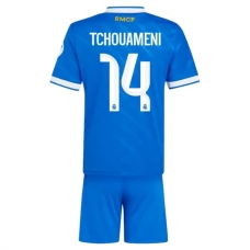 Real Madrid Tchouameni 14 Ausweich Trikot Set Kinder 2025-26 Real Madrid Tchouameni 14 Ausweich Trikot Set Kinder 2025-26