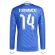 Real Madrid Tchouameni 14 Ausweichtrikot 2025-26 Langarm