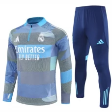 Real Madrid Trainingsanzug 2025-26 - 1-4 Zip Blau