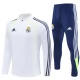 Real Madrid Trainingsanzug 2025-26 - 1-4 Zip Weiß