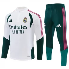 Real Madrid Trainingsanzug 2026-27 - 1-4 Zip Weiß Real Madrid Trainingsanzug 2026-27 - 1-4 Zip Weiß