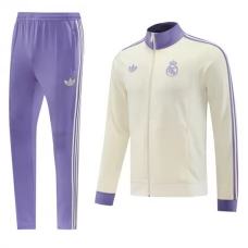 Real Madrid Trainingsjacke + Hose 2025-26 - Beige