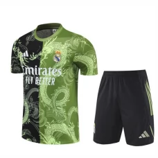 Real Madrid Trainingstrikot + Shorts 2025-26 Dragon Grün