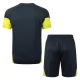 Real Madrid Trainingstrikot + Shorts 2025-26 Schwarz