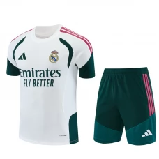Real Madrid Trainingstrikot + Shorts 2026-27 Weiß Real Madrid Trainingstrikot + Shorts 2026-27 Weiß