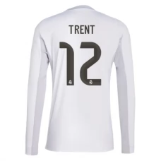 Real Madrid Trent 12 Heimtrikot 2025-26 Langarm Real Madrid Trent 12 Heimtrikot 2025-26 Langarm