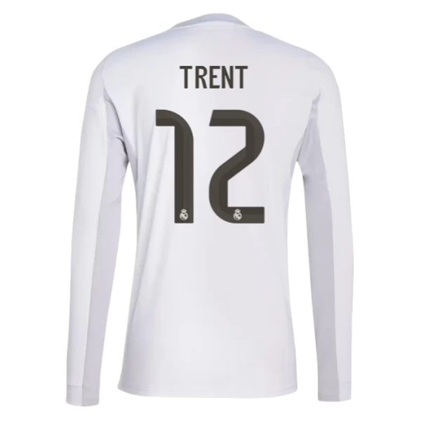 Real Madrid Trent 12 Heimtrikot 2025-26 Langarm Real Madrid Trent 12 Heimtrikot 2025-26 Langarm