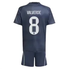 Real Madrid Valverde 8 Auswärts Trikot Set Kinder 2025-26 Real Madrid Valverde 8 Auswärts Trikot Set Kinder 2025-26