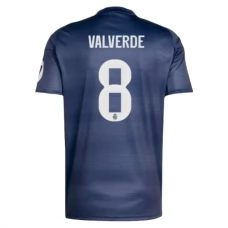 Real Madrid Valverde 8 Auswärtstrikot 2025-26
