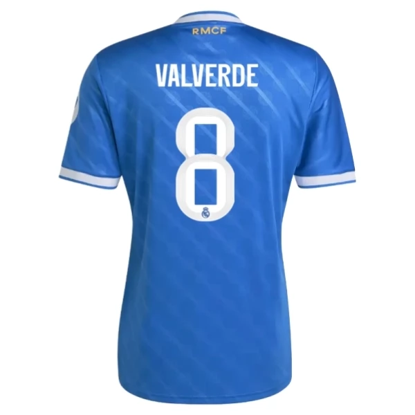 Real Madrid Valverde 8 Ausweichtrikot 2025-26 Real Madrid Valverde 8 Ausweichtrikot 2025-26