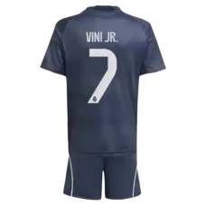 Real Madrid Vini Jr. 7 Auswärts Trikot Set Kinder 2025-26 Real Madrid Vini Jr. 7 Auswärts Trikot Set Kinder 2025-26